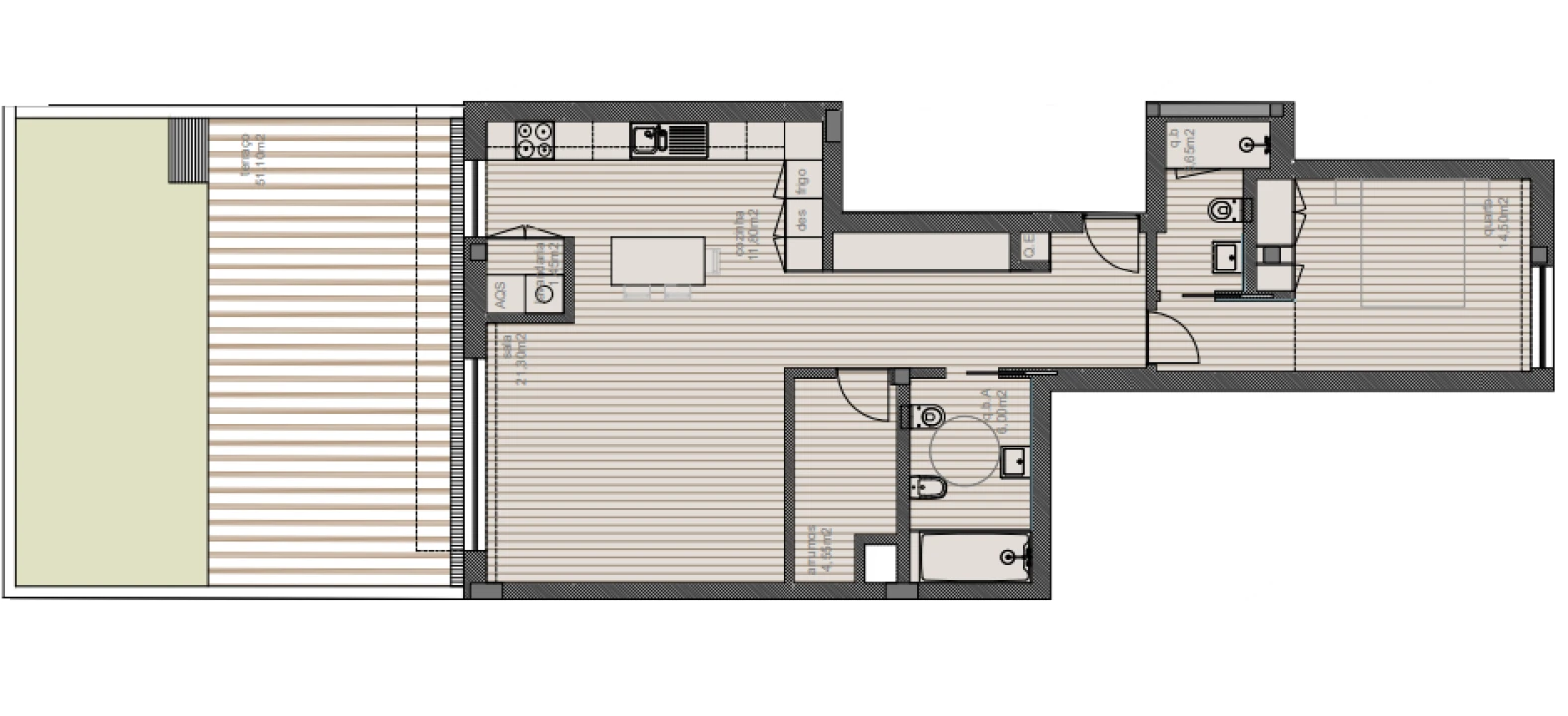 Apartamento T3 para Venda em Castêlo da Maia Foto 34