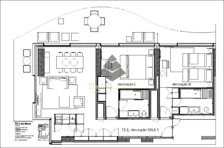 Apartamento T2 para Venda em Carvalhal Foto 11