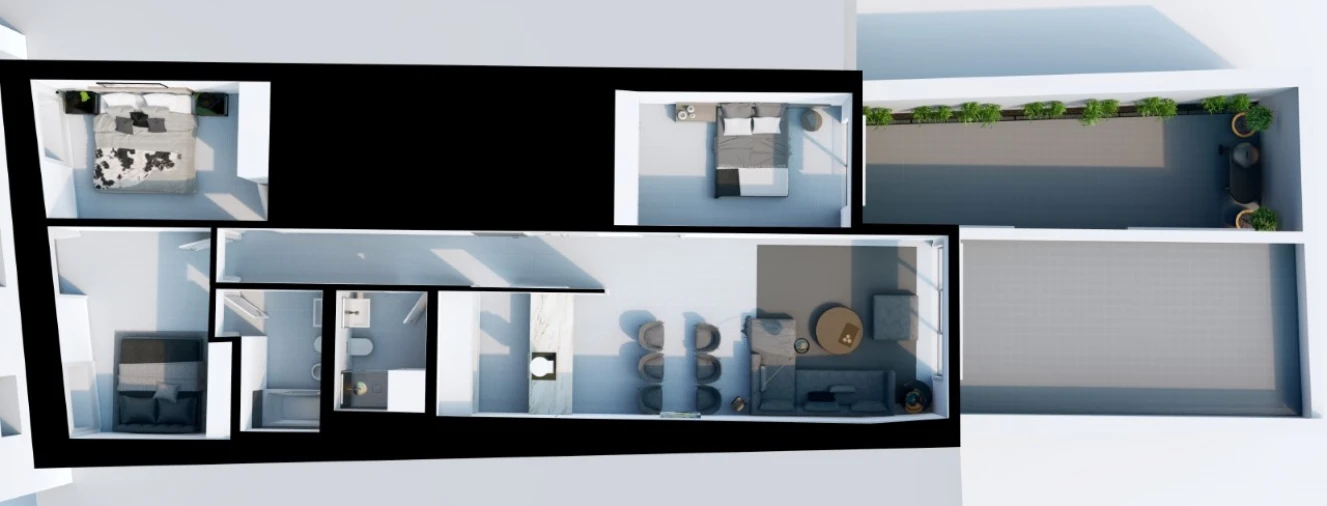 Apartamento T3 para Venda em Arroios Planta 1