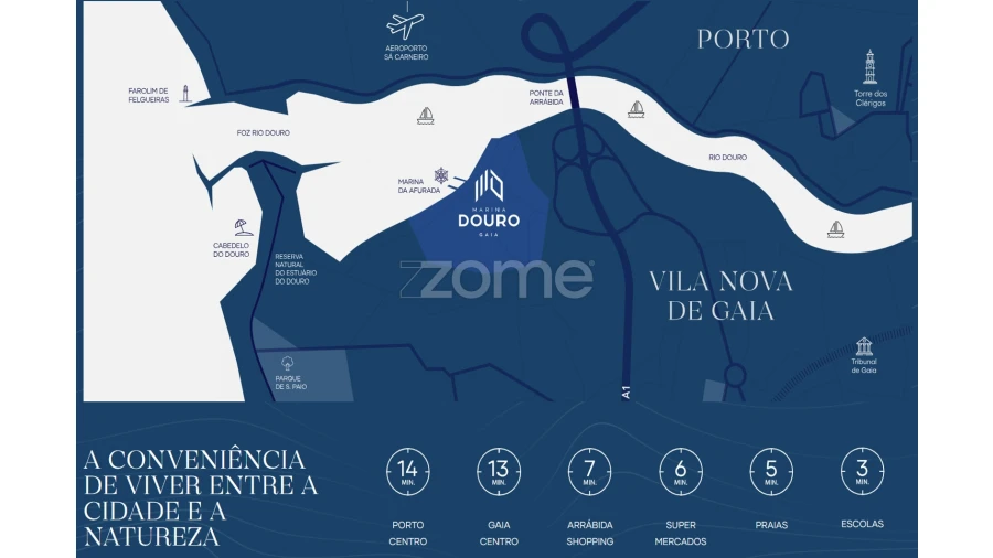 Apartamento T3 para Venda em Canidelo Foto 33