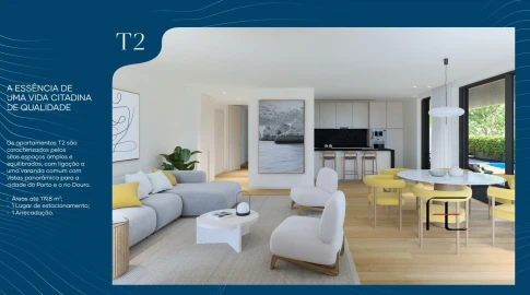Apartamento T4 para Venda em Canidelo