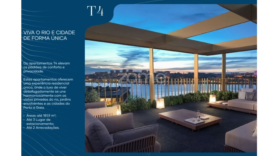 Apartamento T4 para Venda em Canidelo Foto 5