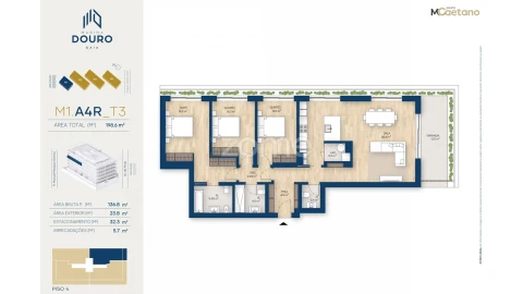 Apartamento T3 para Venda em Canidelo