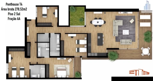 Apartamento T3 para Venda em Funchal (Se)