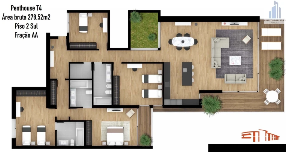 Apartamento T3 para Venda em Funchal (Se) Foto 12