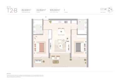 Apartamento T2 para Venda em Lagoa e Carvoeiro