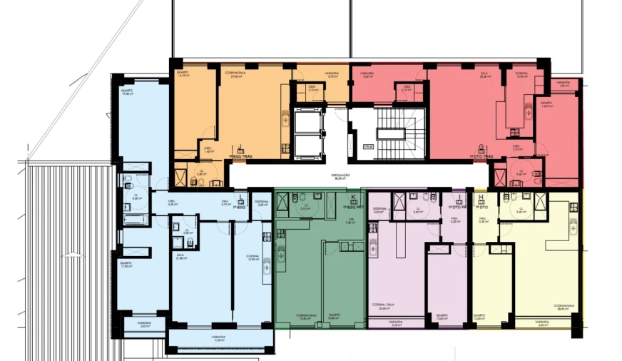 Apartamento T1 para Venda em Covilhã e Canhoso Foto 44