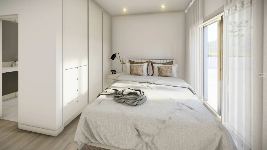Apartamento T1 para Venda em Covilhã e Canhoso Foto 42