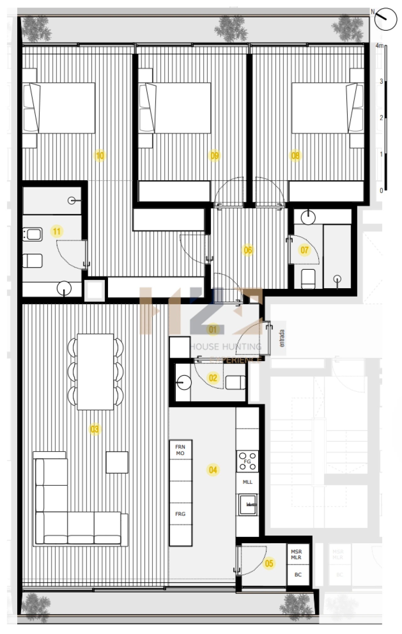 Apartamento T3 para Venda em Canidelo Foto 6