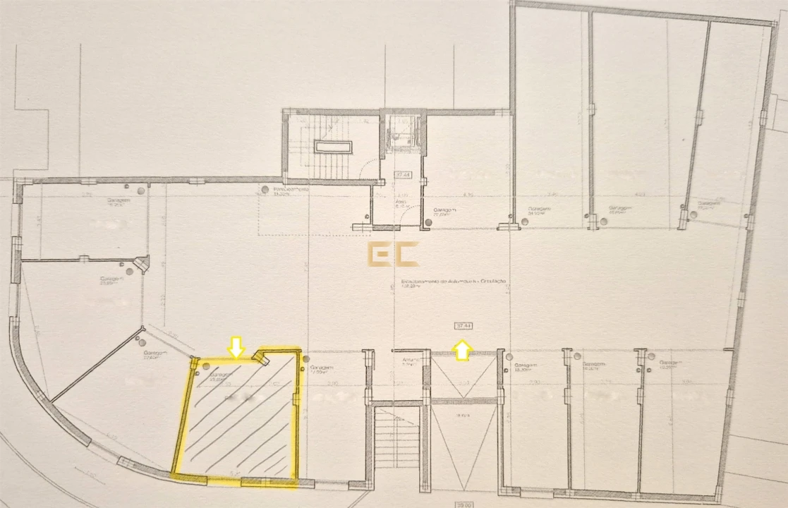 Apartamento T3 para Venda em Tavarede Planta 2