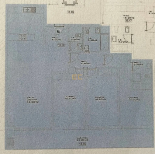 Apartamento T3 para Venda em Buarcos Planta 1