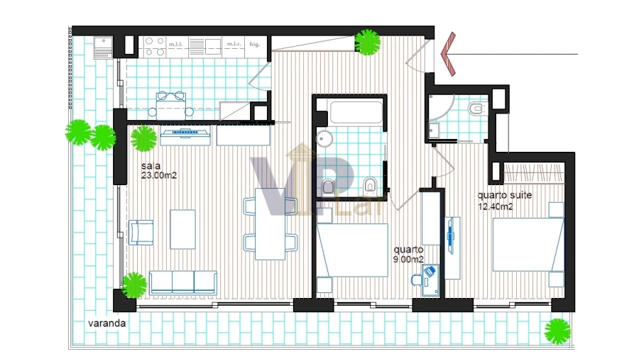 Apartamento T2 para Venda em Ramalde Foto 20