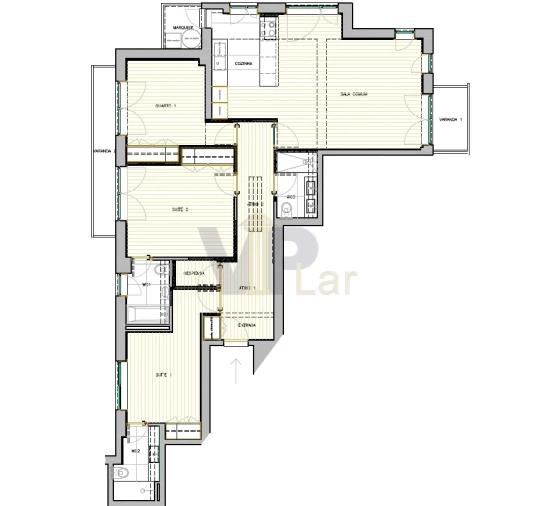 Apartamento T3 para Venda em Aldoar, Foz do Douro e Nevogilde Foto 24