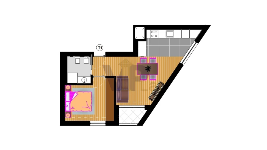 Apartamento T3 para Venda em Gandra Foto 18