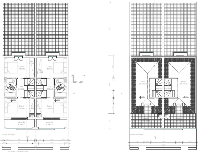 Moradia T2 para Venda em Tavira (Santa Maria e Santiago) Planta 2
