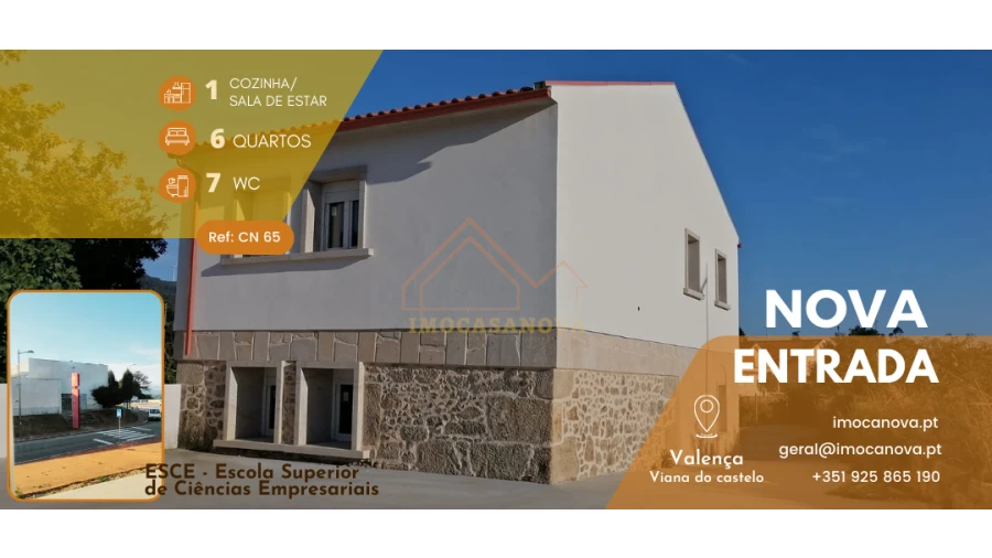 Moradia para Venda em Valença, Cristelo Covo e Arão