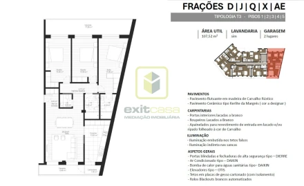 Apartamento T3 para Venda em Esgueira