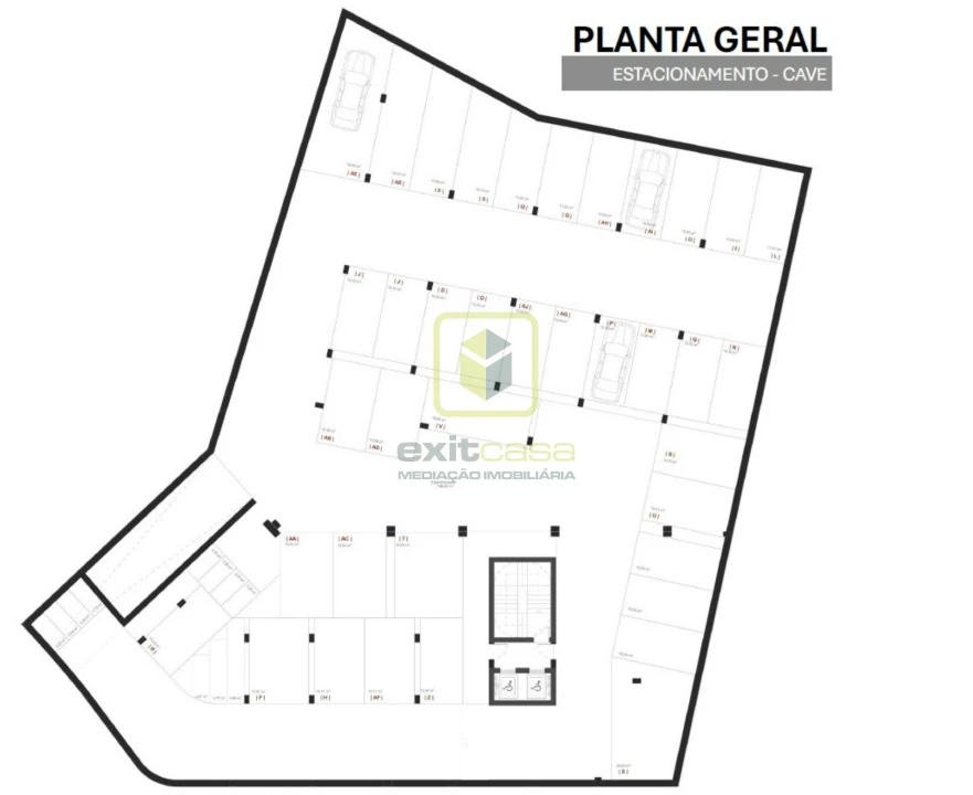Apartamento T2 para Venda em Esgueira Planta 2