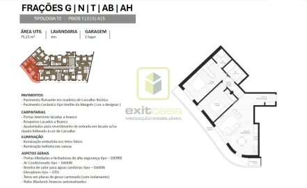 Apartamento T2 para Venda em Esgueira