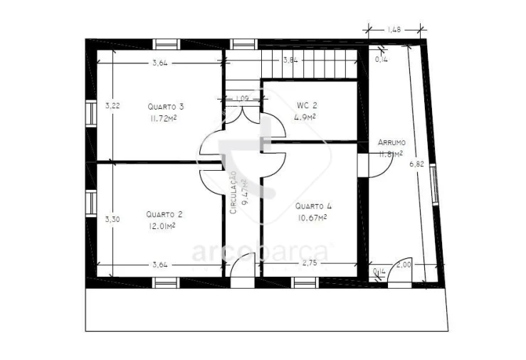 Moradia T4 para Venda em Couto Foto 43