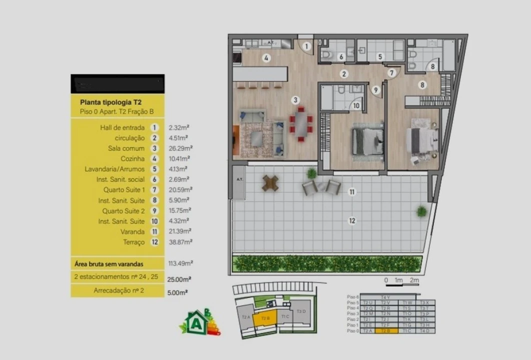 Apartamento T2 para Venda em São Martinho Foto 5
