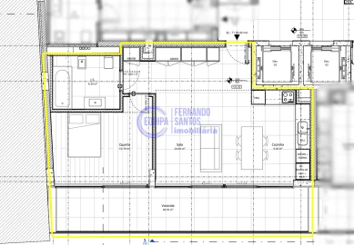 Apartamento T1 para Venda em Armação de Pera