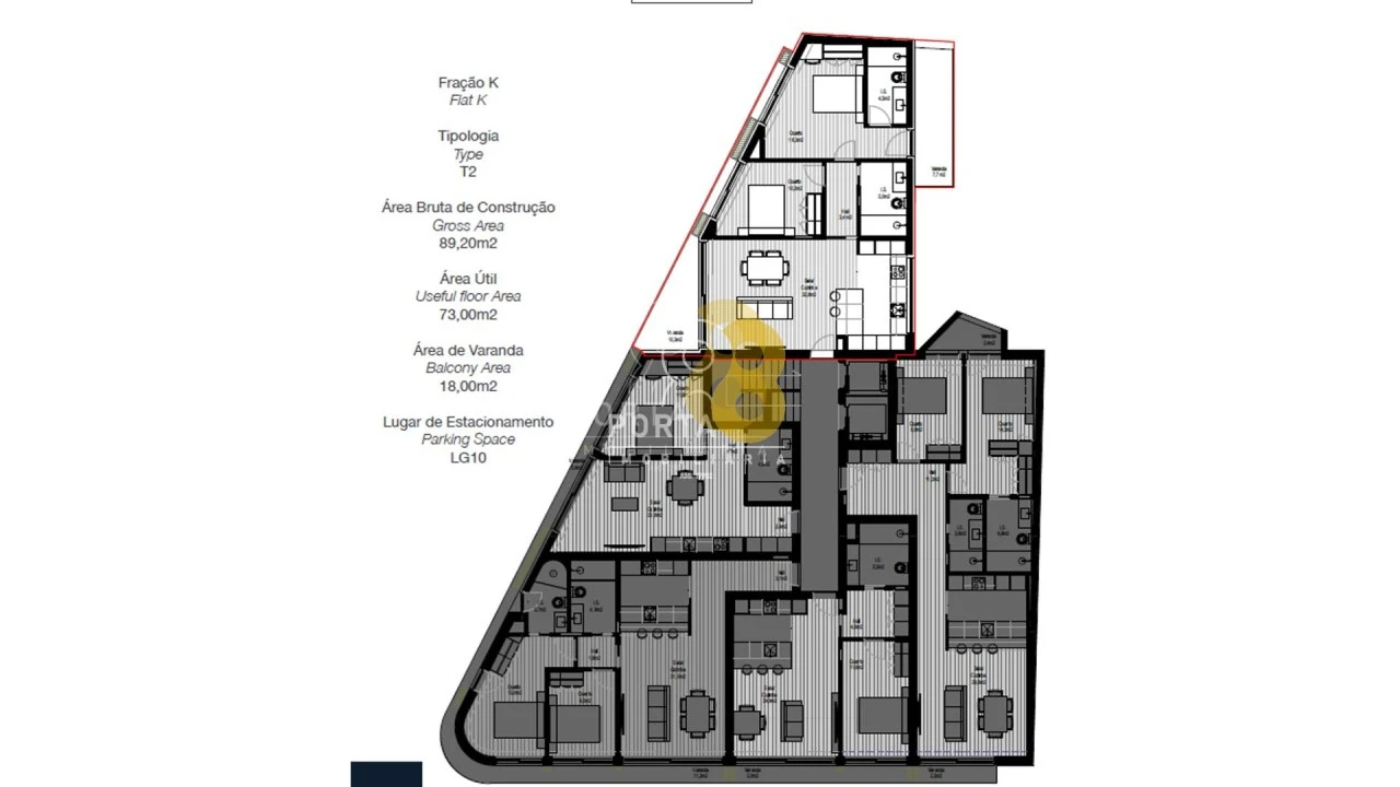 Apartamento T2 para Venda em Paranhos Foto 5