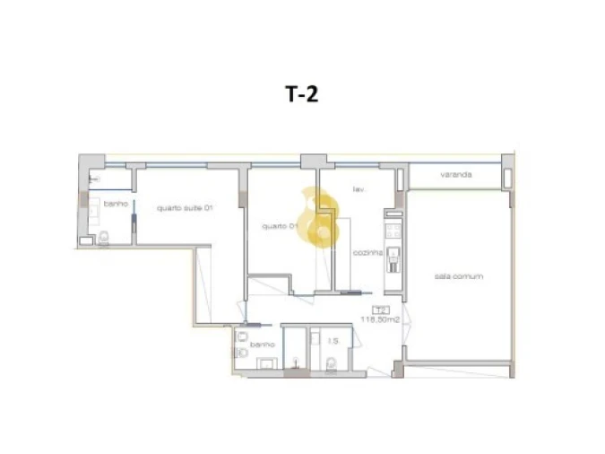 Apartamento T3 para Venda em Ramalde Planta 1