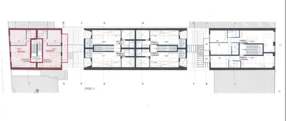 Apartamento T2 para Venda em Santa Maria Maior e Monserrate e Meadela Planta 1