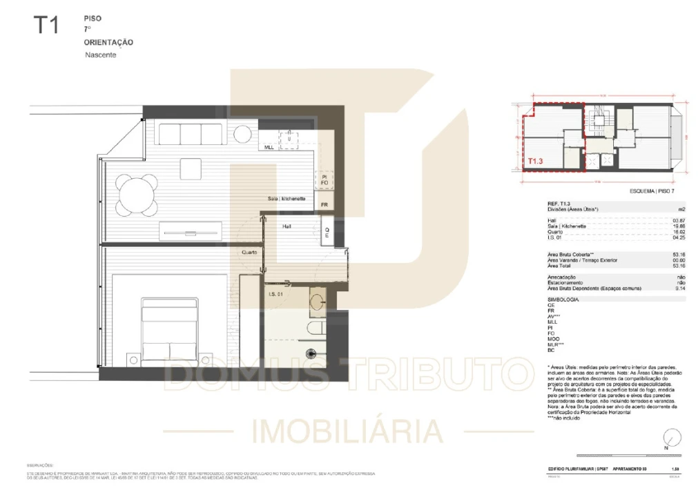 Apartamento T1 para Venda em Matosinhos e Leça da Palmeira Foto 19
