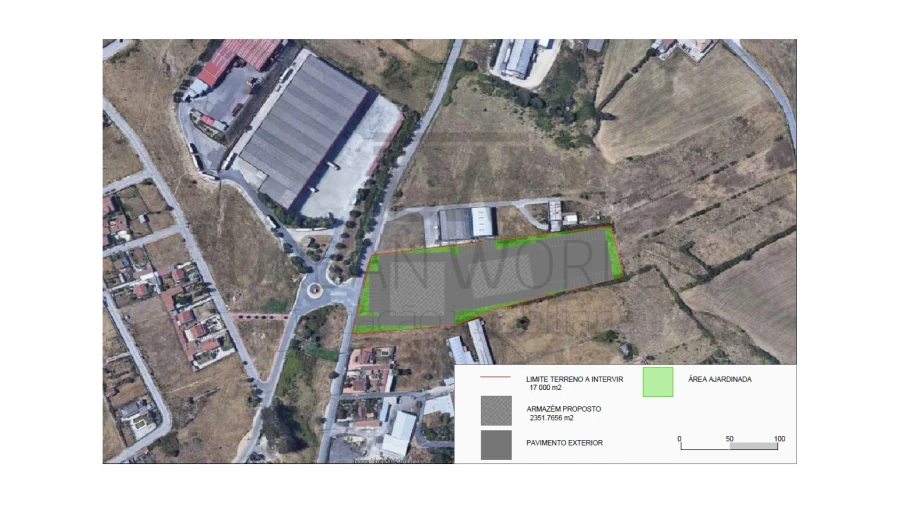Terreno Comércio / Armazém para Venda em Fanhões