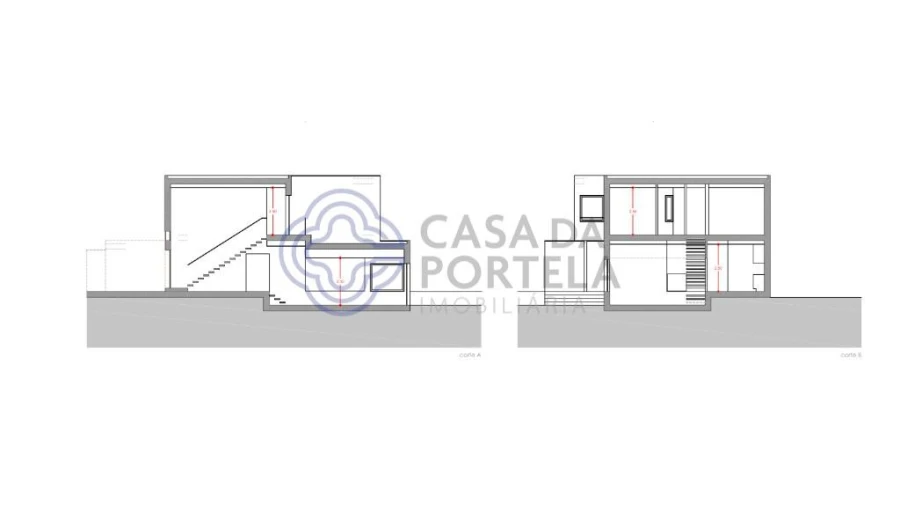 Moradia T3 para Venda em São João da Madeira Planta 2