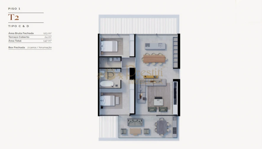 Apartamento T2 para Venda em Quarteira Foto 32