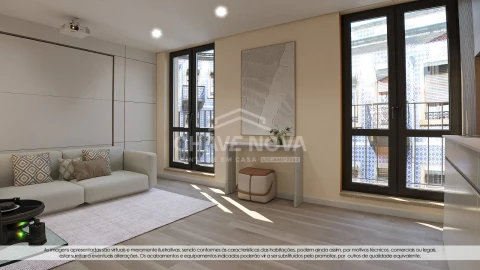 Apartamento T1 para Venda em Arcozelo
