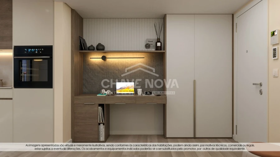 Apartamento T1 para Venda em Arcozelo Foto 12