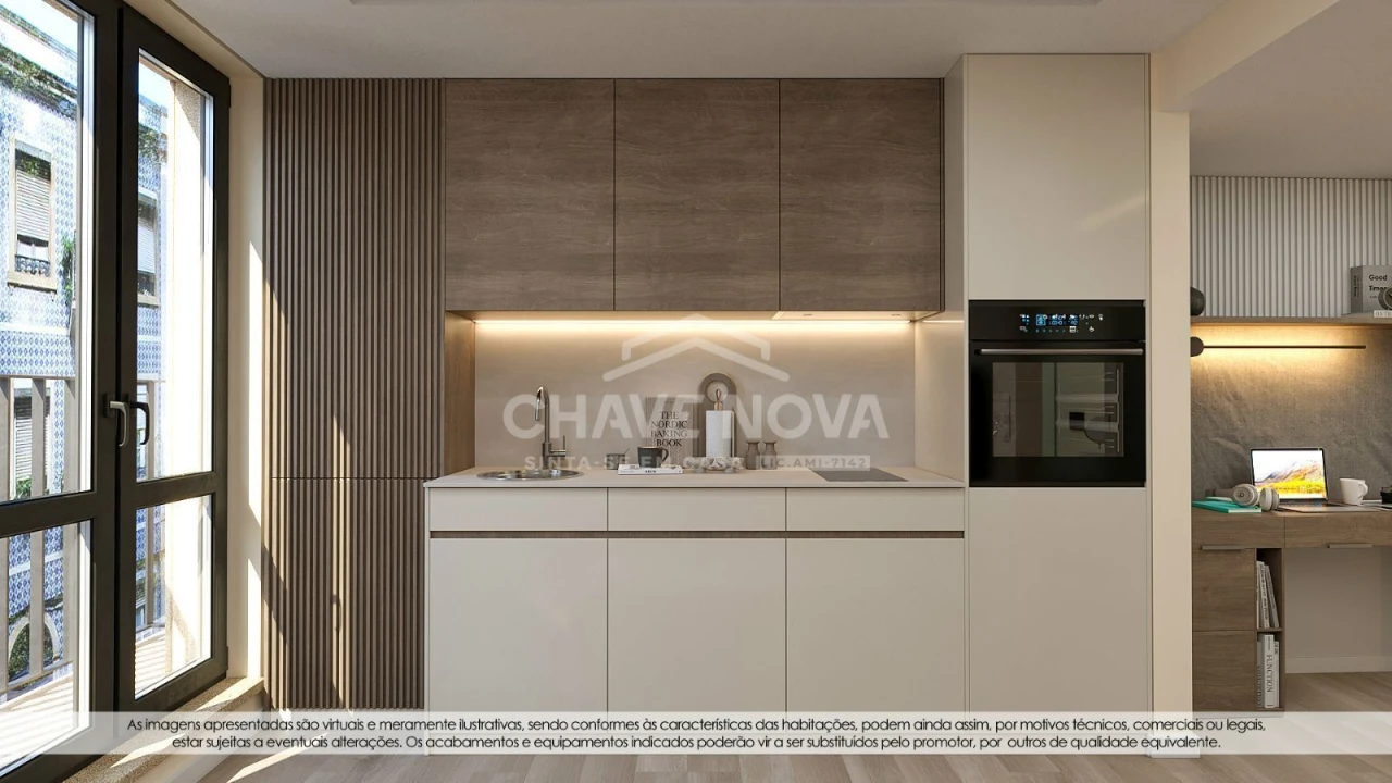 Apartamento T1 para Venda em Arcozelo Foto 8