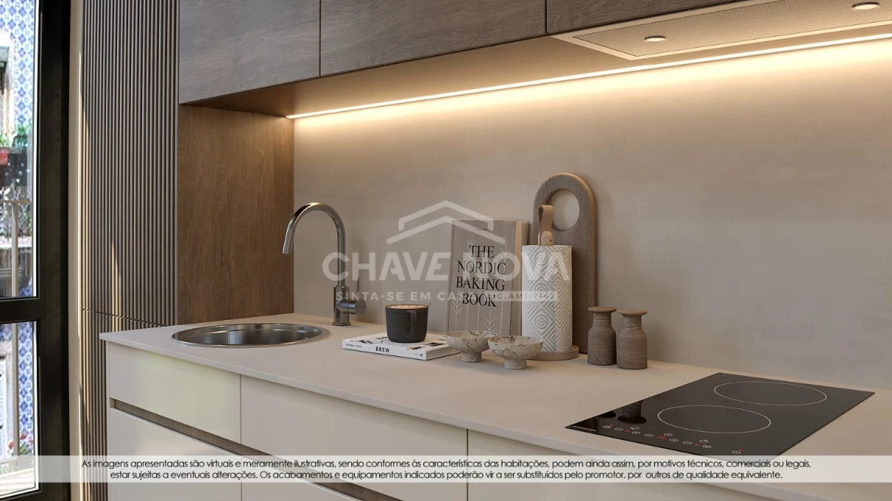 Apartamento T1 para Venda em Arcozelo Foto 9