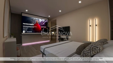 Apartamento T1 para Venda em Arcozelo