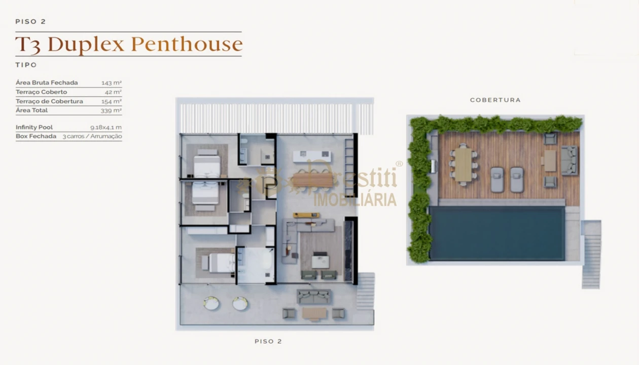 Apartamento T3 para Venda em Quarteira Foto 34