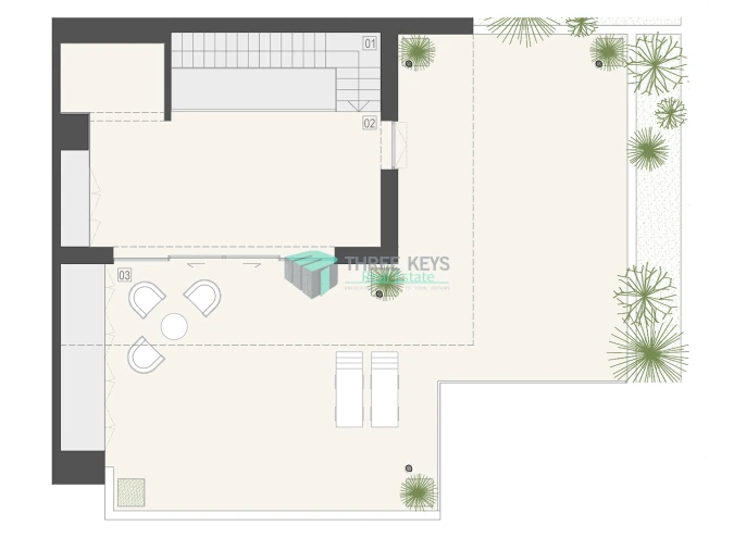 Apartamento T3 para Venda em Lagos (São Sebastião e Santa Maria) Planta 2
