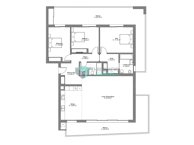 Apartamento T3 para Venda em Portimão Foto 16