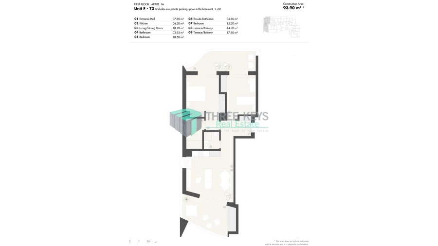 Apartamento T2 para Venda em Lagos (São Sebastião e Santa Maria) Foto 19