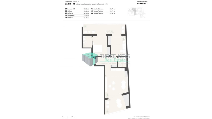 Apartamento T2 para Venda em Lagos (São Sebastião e Santa Maria) Foto 19