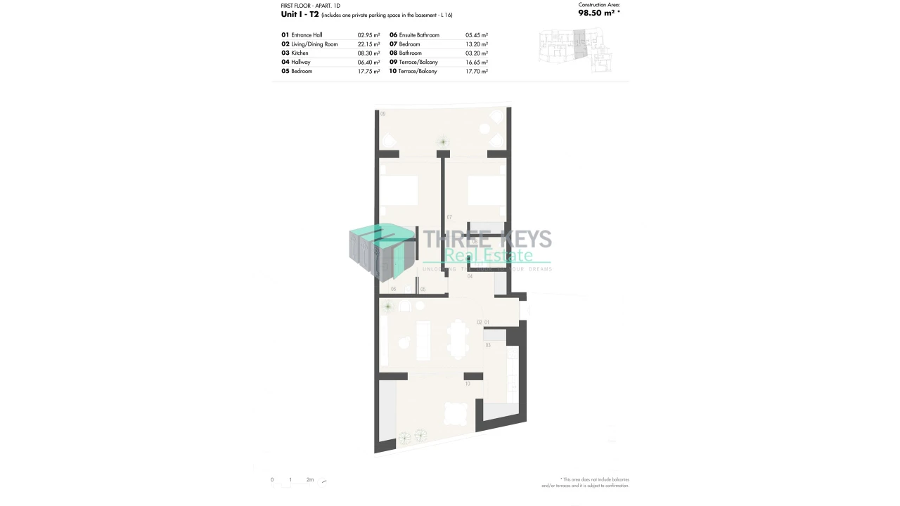 Apartamento T2 para Venda em Lagos (São Sebastião e Santa Maria) Foto 19