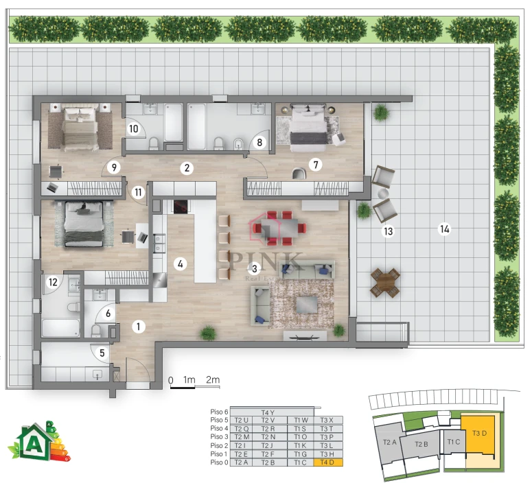 Apartamento T3 para Venda em São Martinho Foto 2