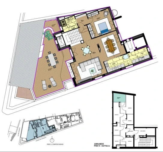 Apartamento T4 para Venda em Aldoar, Foz do Douro e Nevogilde Planta 1