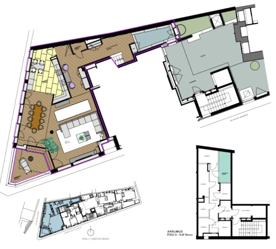 Apartamento T4 para Venda em Aldoar, Foz do Douro e Nevogilde Planta 1