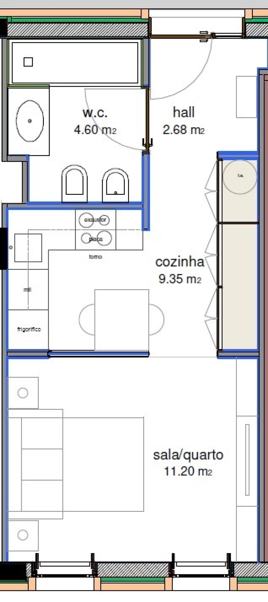 Apartamento para Venda em Matosinhos e Leça da Palmeira Planta 1