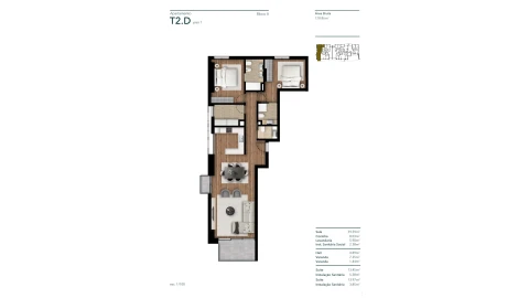 Apartamento T2 para Venda em Funchal (Se)
