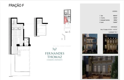 Apartamento para Venda em Cedofeita, Santo Ildefonso, Sé, Miragaia, São Nicolau e Vitória